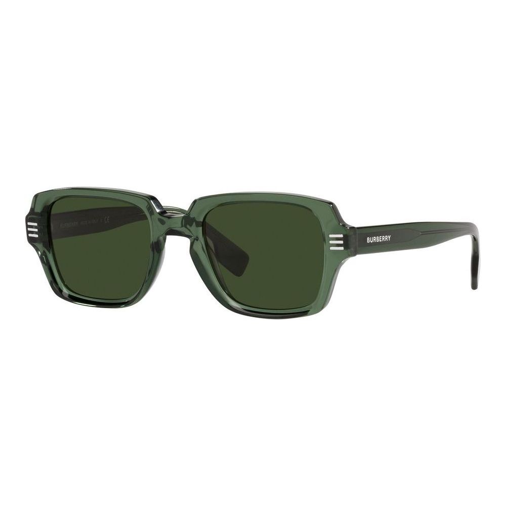 BURBERRY MOD. ELDON BE 4349 sunglasses made of acetate for gents, featuring a stylish contemporary design in dark green.
