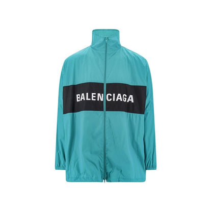 Balenciaga Bicolor Polyamide Shell Jacket