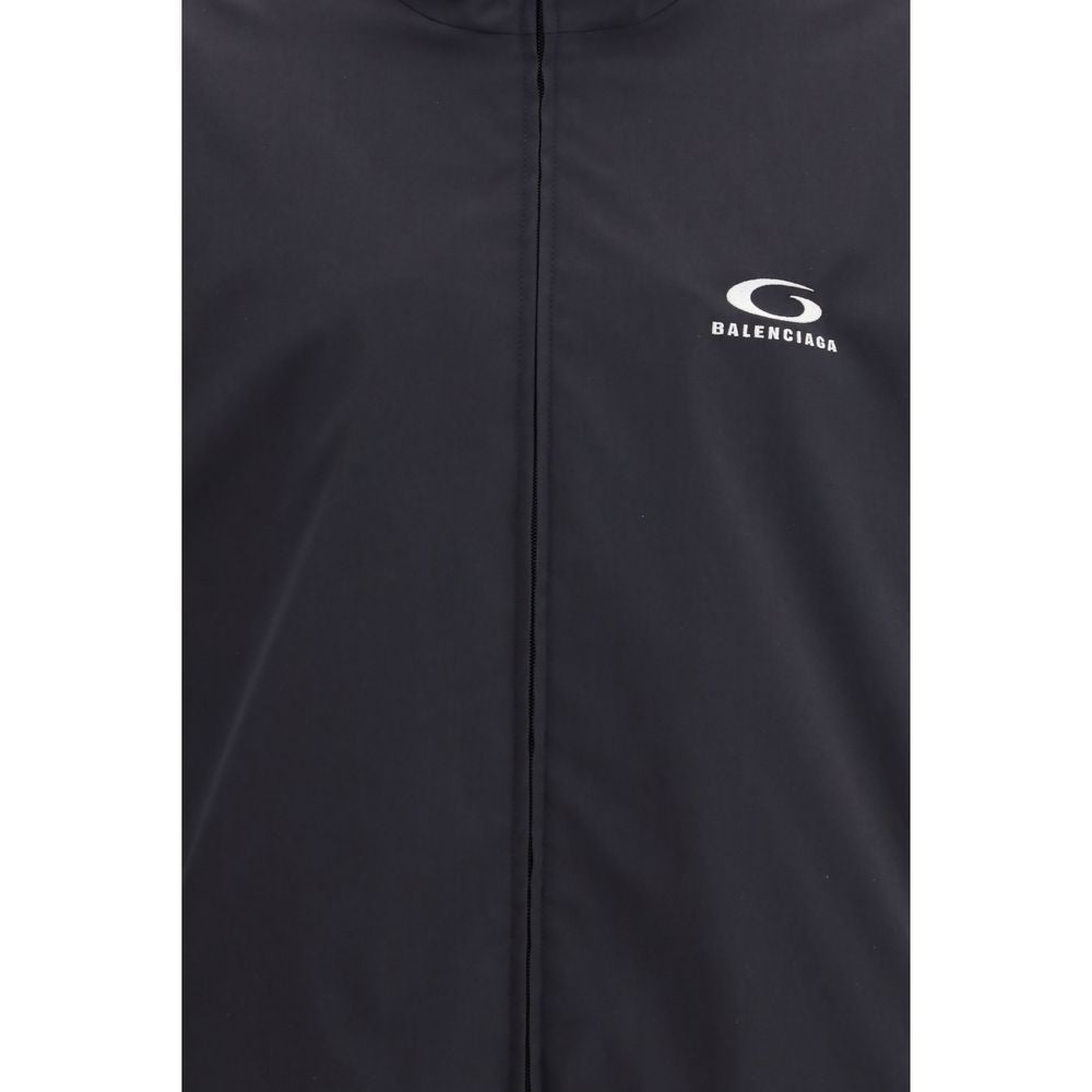 Balenciaga Black Polyester Shell Jacket 1728,72470364320,Balenciaga,Black,Clothing,Jackets & Coats - Clothing,L,M,Men,New with tags,Shell Jackets - Jackets & Coats - Clothing