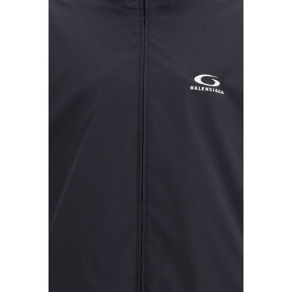 Balenciaga Black Polyester Shell Jacket 1728,72470364320,Balenciaga,Black,Clothing,Jackets & Coats - Clothing,L,M,Men,New with tags,Shell Jackets - Jackets & Coats - Clothing