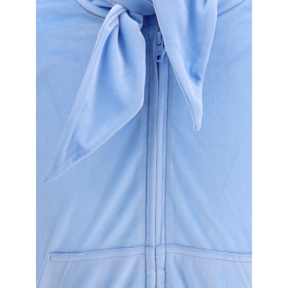 Balenciaga Light Blue Triacetate Top