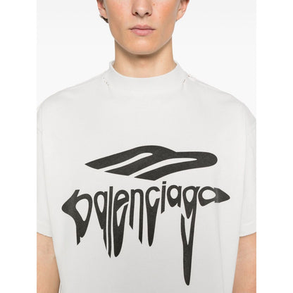 Balenciaga T-shirts and Polos White