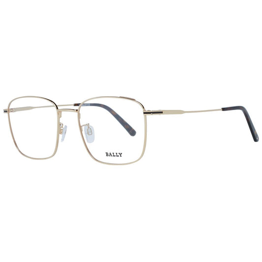 Bally Gold Metal Glasses (Frames) Bally
