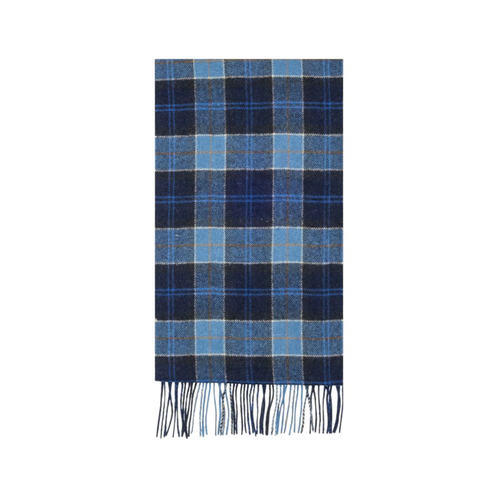 Barbour Blue Wool Scarf 1728,71956299936,Accessories,Barbour,Blue,Men,New with tags,Scarves - Accessories,Scarves - Scarves - Accessories