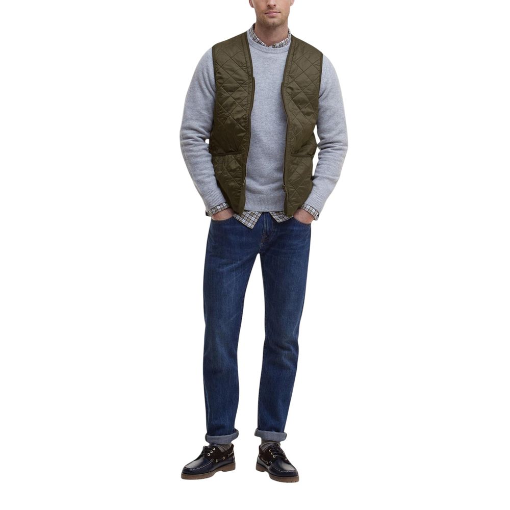 Barbour Green Polyamide Sleveless Jacket 1728,71956299936,Barbour,Clothing,Green,IT48 | L,Jackets & Coats - Clothing,Men,New with tags,Sleveless Jacket - Jackets & Coats - Clothing