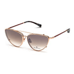 Belstaff Multicolor Titanium Frames with pink lenses, handmade in Japan, featuring 100% UV protection and Carl Zeiss lenses.
