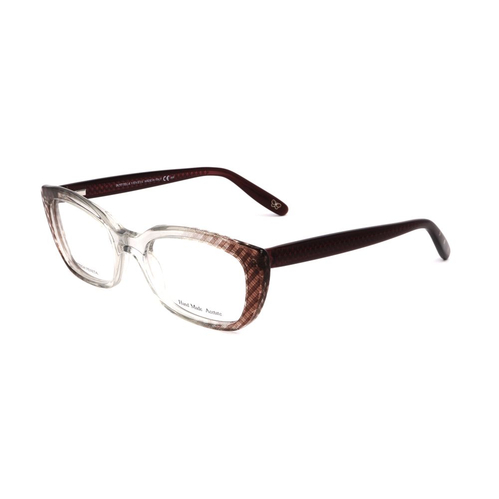 Bottega Veneta Burgundy Acetate Frames, BV236SK4, women’s glasses, burgundy color, acetate material, 50/19/140 mm dimensions.