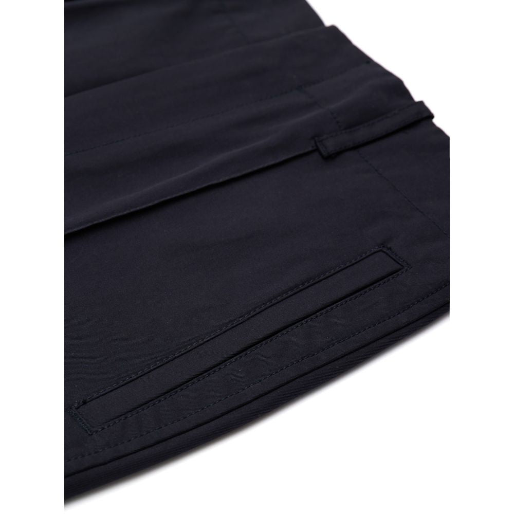 Bottega Veneta Navy Blue Cotton Pant