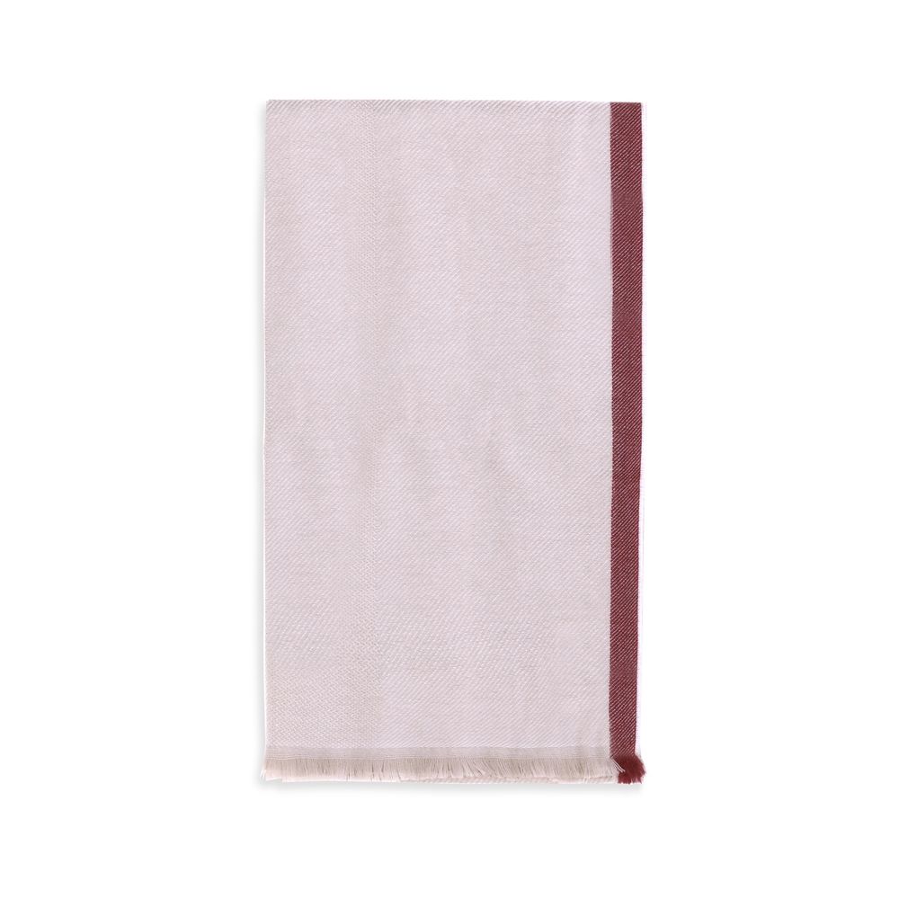 Brunello Cucinelli Cream Cashmere Scarf