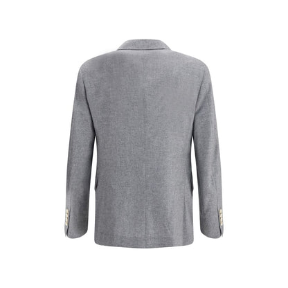 Brunello Cucinelli Gray Cashmere Clothing