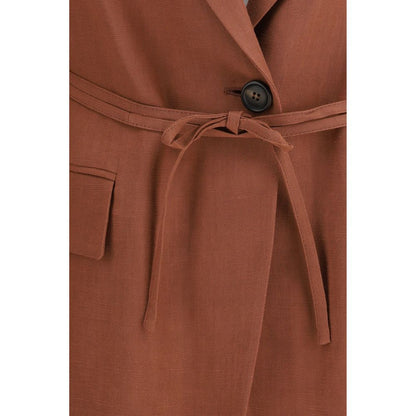 Brunello Cucinelli Multicolor Viscose Blazer 1728,72470364320,Blazers - Suits & Blazers - Clothing,Brunello Cucinelli,Clothing,IT38 | S,IT40 | M,IT42 | L,IT44 | L,Multicolor,New with tags,Suits & Blazers - Clothing,Women