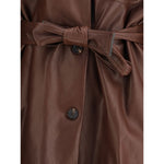 Brunello Cucinelli Saharan leather Jacket