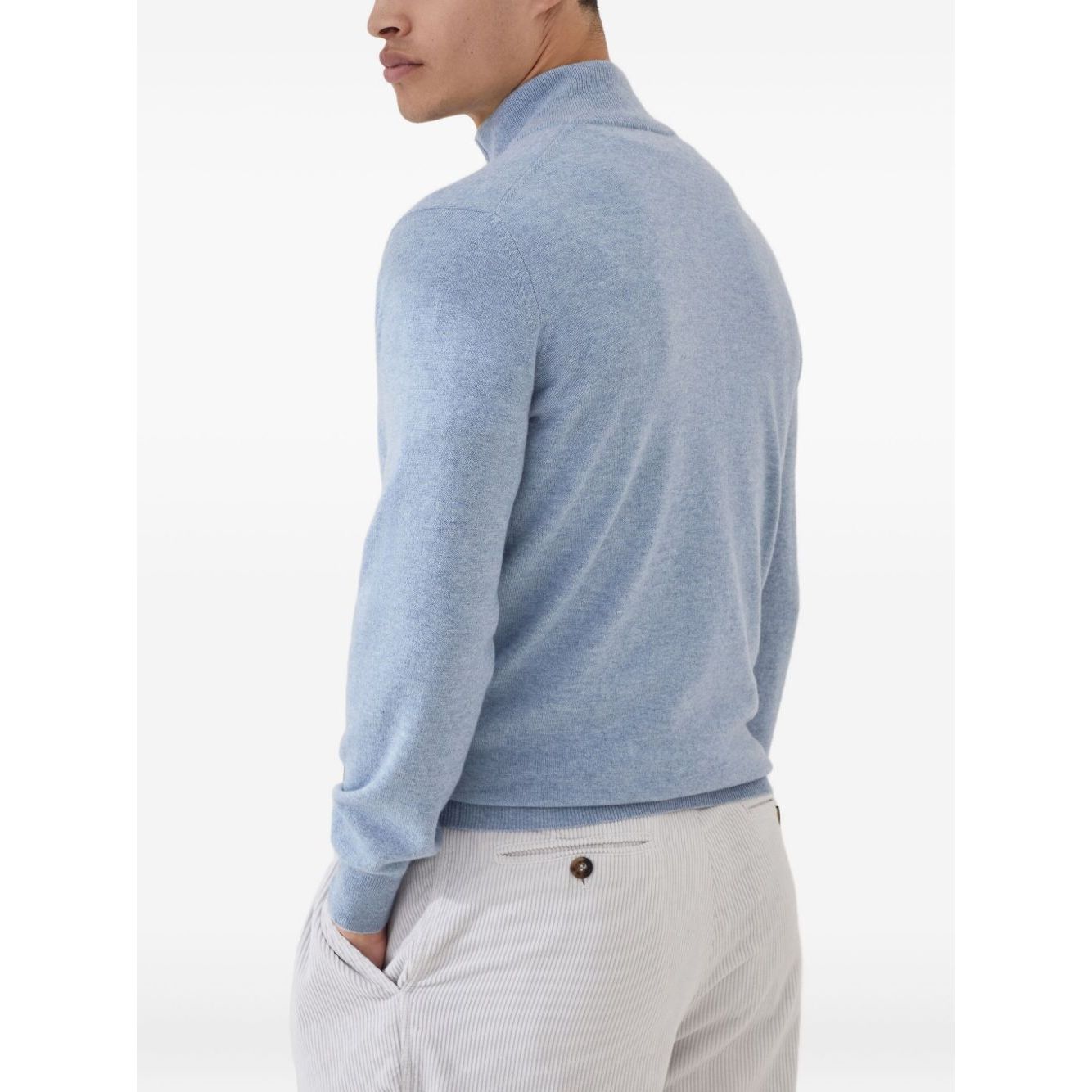 Brunello Cucinelli Sweaters Clear Blue