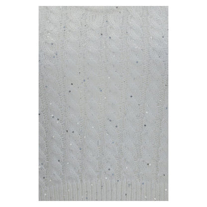 Brunello Cucinelli White Linen Tank Tops