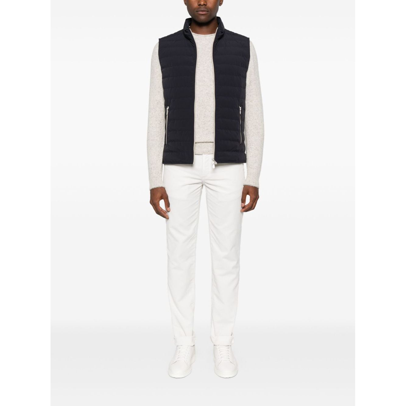 Brunello Cucinelli Zip-fastening sleeveless vest