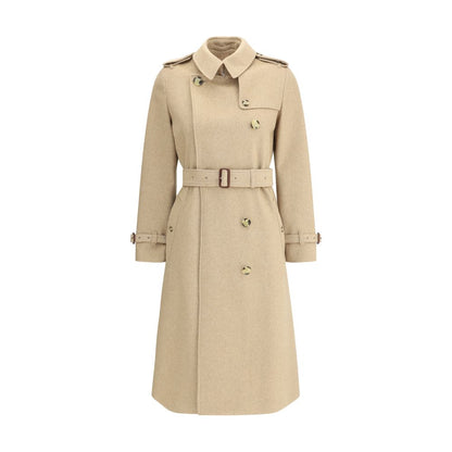 Burberry Beige Cashmere Coat
