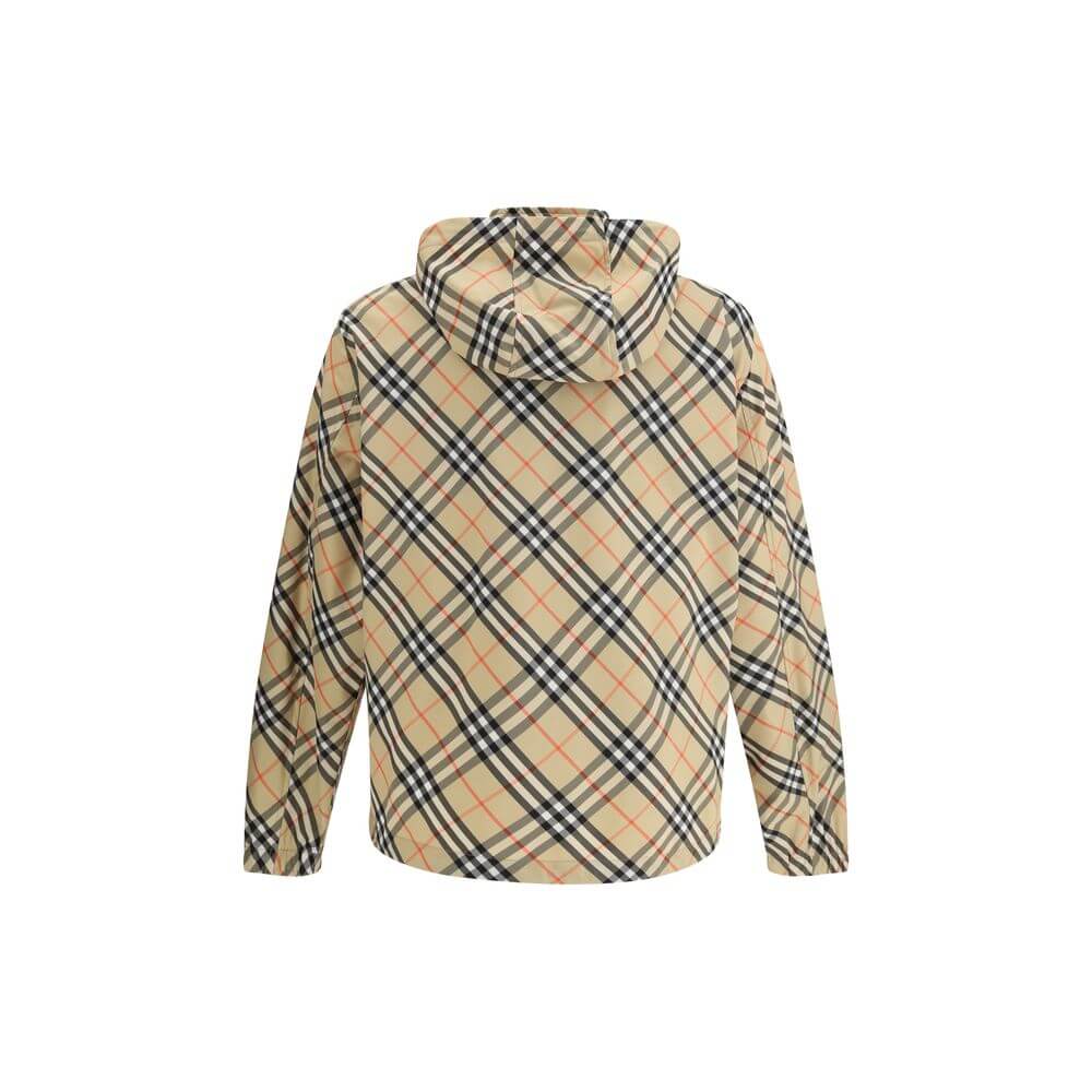 Burberry Multicolor Polyester Shell Jacket