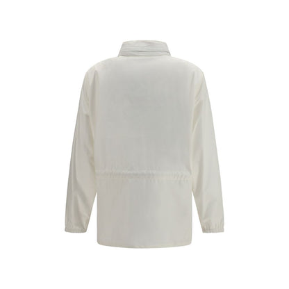 Burberry White Polyamide Shell Jacket