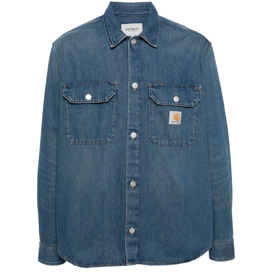CARHARTT WIP MAIN Shirts Blue Shirts