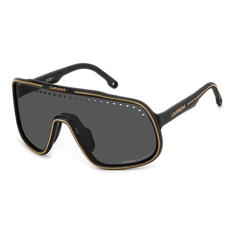 CARRERA MOD. C SPORT 02_S black polyamide sunglasses for gentlemen, featuring sleek frameless design and UV protection lenses.