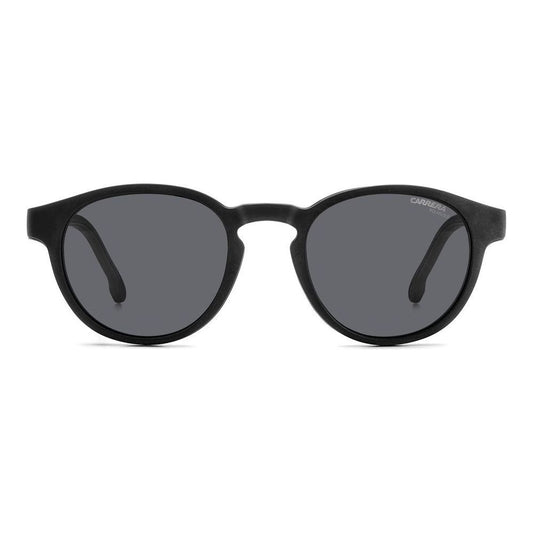 CARRERA MOD. CA 8066_CS sunglasses for gentlemen with black frames and lenses, front view.