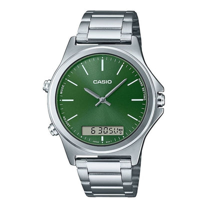 CASIO COLLECTION Mod. ANA-DIGIT ALARM - FOREST GREEN Category - Watches,Gent Ready stocked Watches,Men,READY STOCKED WATCHES,Wristwatch