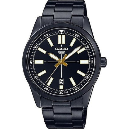 CASIO COLLECTION Mod. CASUAL DATE - FULL BLACK Category - Watches,Gent Ready stocked Watches,Men,READY STOCKED WATCHES,Wristwatch