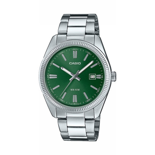 CASIO COLLECTION Mod. DATE - FOREST GREEN Gent,READY STOCKED WATCHES,Wristwatch