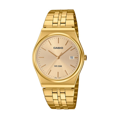 CASIO COLLECTION Mod. DATE - FULL GOLD Gent,READY STOCKED WATCHES,Wristwatch