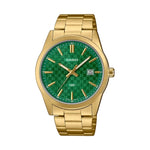 CASIO COLLECTION Mod. DATE GOLD - CARBON LOOK - GREEN WATCHES