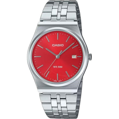 CASIO COLLECTION Mod. DATE - RED ***SPECIAL PRICE*** Category-Watches,Gender-Men,Gender-Women,Gent Ready stocked Watches,Lady Ready Stocked Watches,Men,READY STOCKED WATCHES,Subcategory-WatchesUnisex,Unisex,Unisex Watches - Watches,Women,Wristwatch