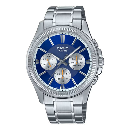 CASIO COLLECTION Mod. MULTIFUNCTION CALENDAR - BLUE Category - Watches,Gent Ready stocked Watches,Men,READY STOCKED WATCHES,Watches - Accessories,Wristwatch