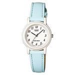 CASIO COLLECTION Mod. POP LADY. LEATHER - PASTEL BLUE WATCHES