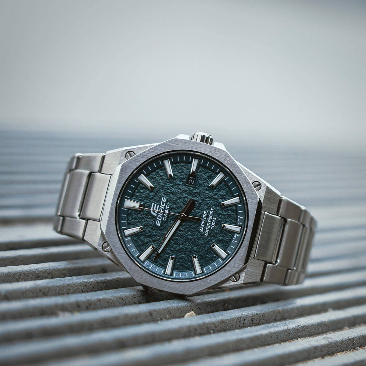 CASIO EDIFICE Mod. CLASSIC SLIM - PETROL BLUE