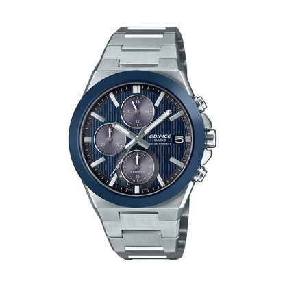CASIO EDIFICE Mod. SOLAR POWERED CHRONOGRAPH - BLUE-0