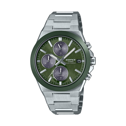 CASIO EDIFICE Mod. SOLAR POWERED CHRONOGRAPH - GREEN-0