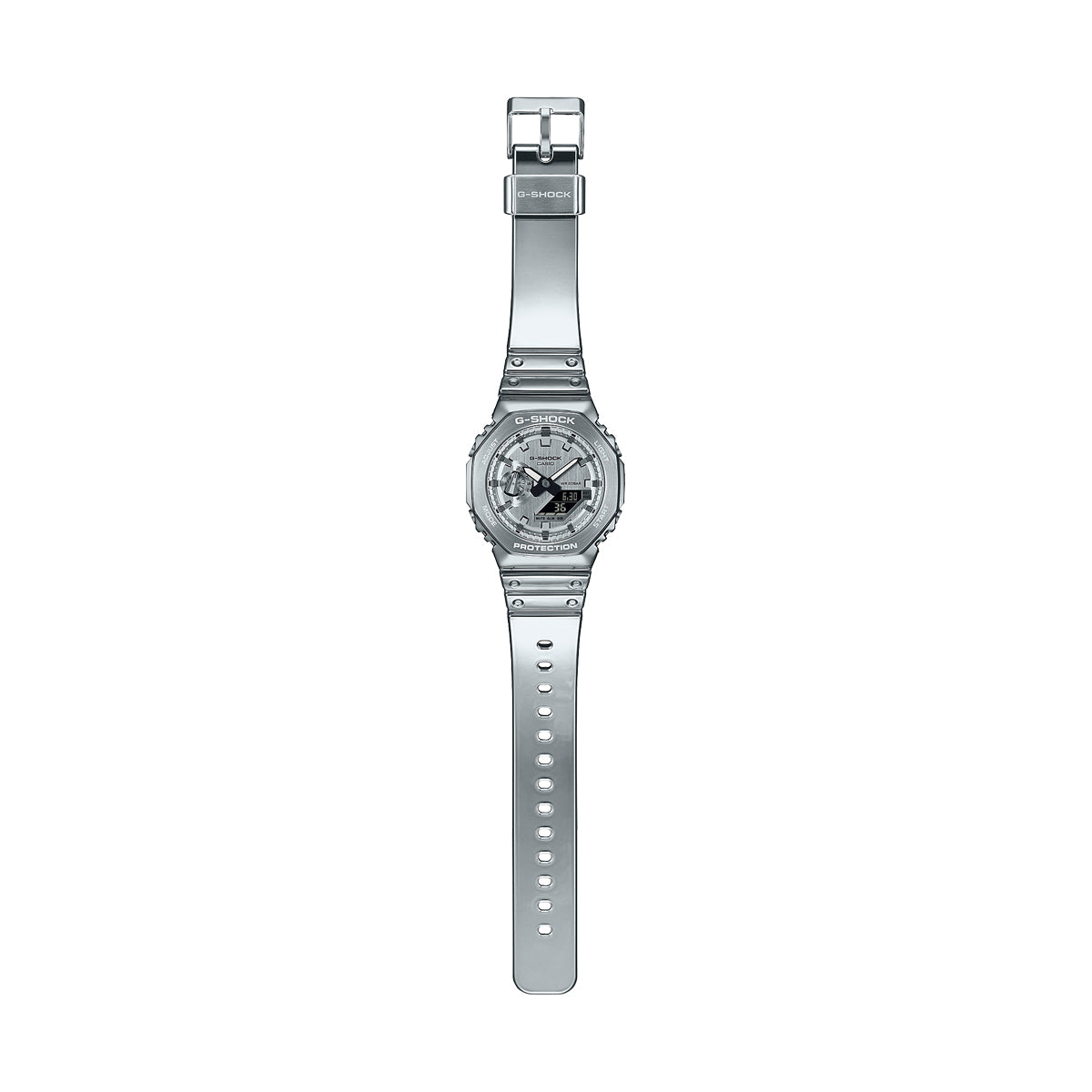 CASIO G-SHOCK Mod. G-STEEL - FINE METALLIC SERIES - SILVER WATCHES