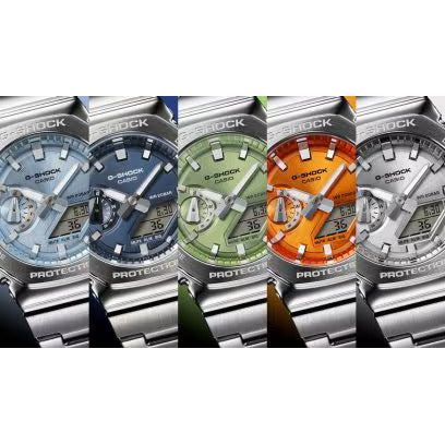 CASIO G-SHOCK Mod. OAK G-STEEL CLASSIC SILVER WATCHES