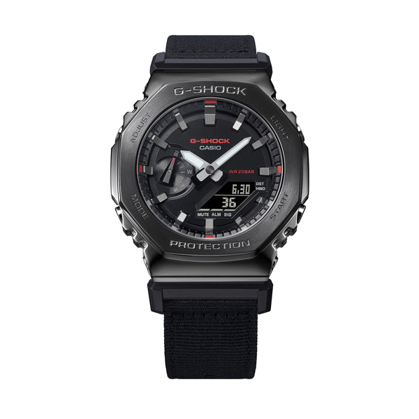 CASIO G-SHOCK Mod. OAK METAL COVERED - UTILITY SERIE KHAKI BLACK ***SPECIAL PRICE*** wristwatch with multifunction quartz movement.