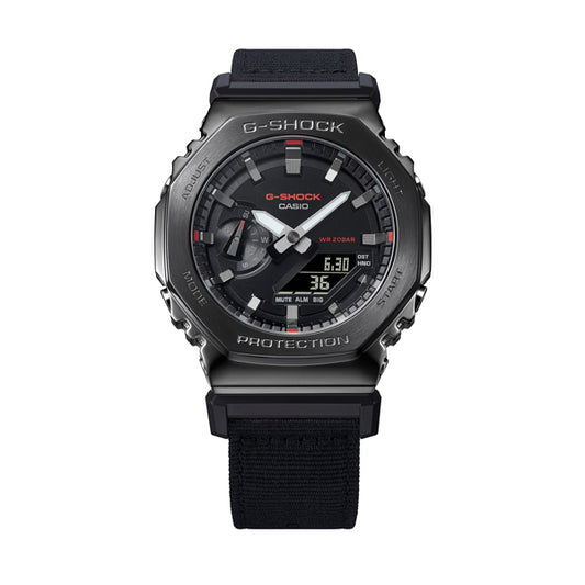 CASIO G-SHOCK Mod. OAK METAL COVERED - UTILITY SERIE KHAKI BLACK ***SPECIAL PRICE*** wristwatch with multifunction quartz movement.