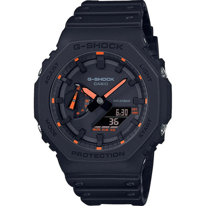 CASIO G-SHOCK Mod. OAK - Neon Orange Indexes