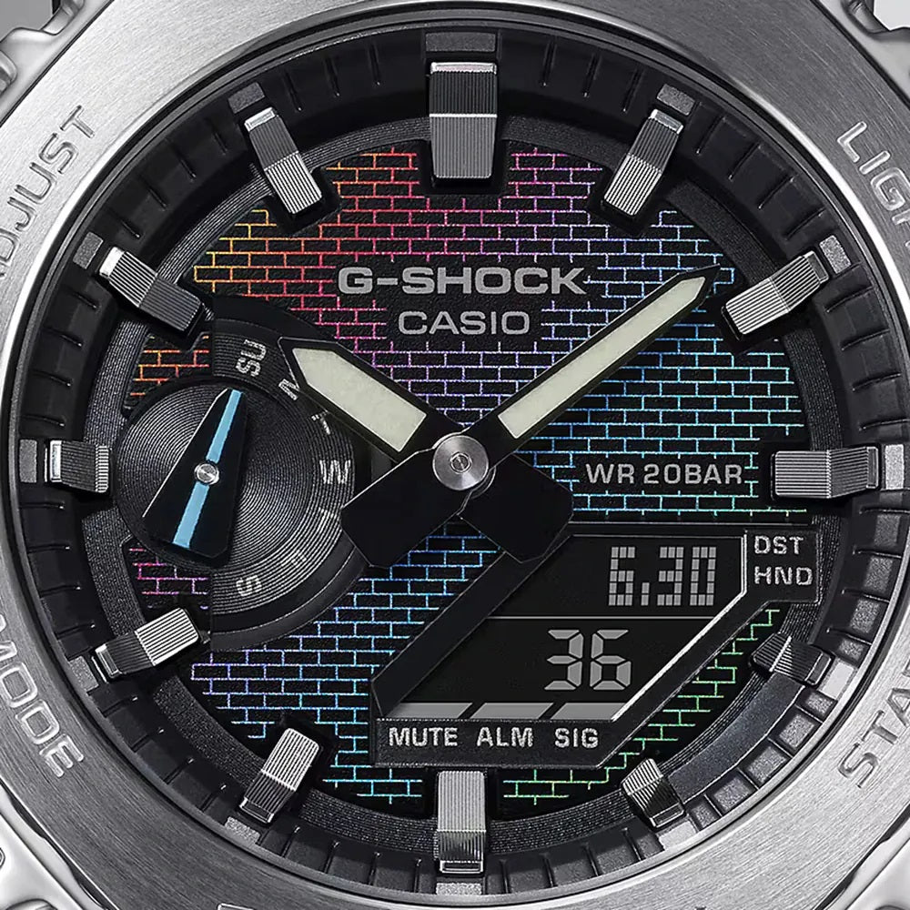 CASIO G-SHOCK Mod. OAK - RAINBOW BRICK WALL SERIE WATCHES