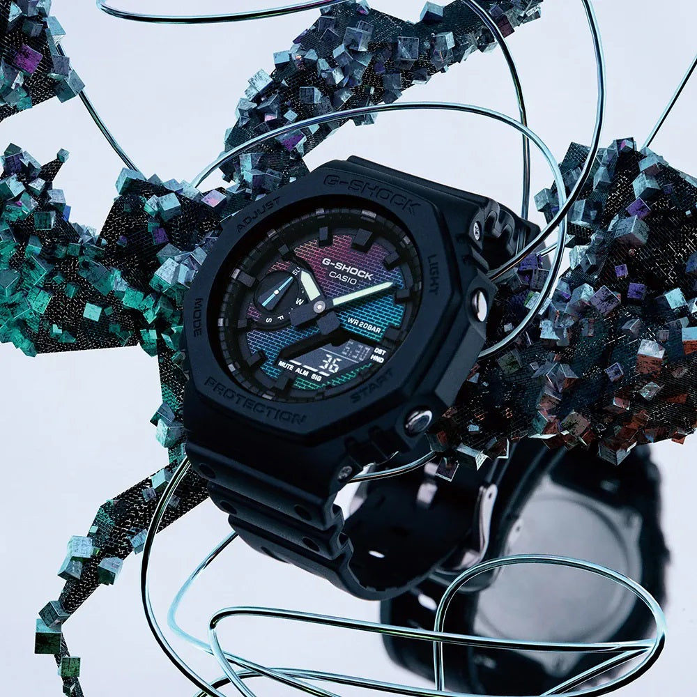 CASIO G-SHOCK Mod. OAK - RAINBOW BRICK WALL SERIE WATCHES