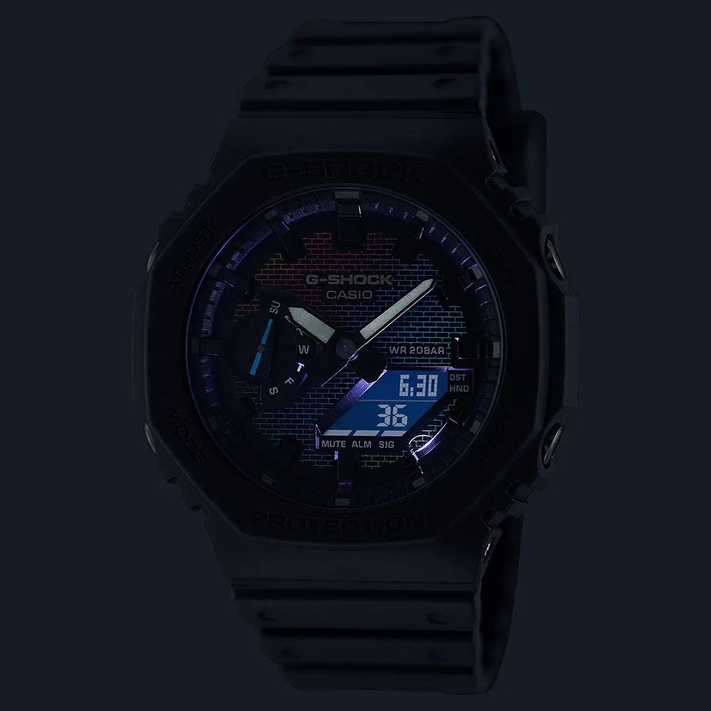 CASIO G-SHOCK Mod. OAK - RAINBOW BRICK WALL SERIE WATCHES