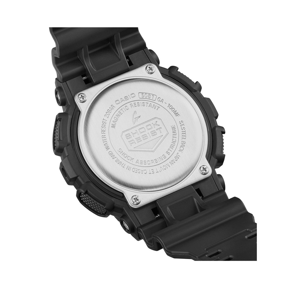 CASIO G-SHOCK Mod. OVERSIZE - MATTE FLUO SERIE - BLACK WATCHES