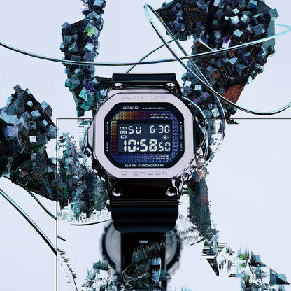 CASIO G-SHOCK Mod. THE ORIGIN METAL COVERED - RAINBOW BRICK WALL SERIE