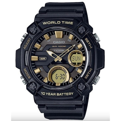 CASIO Mod. OVERSIZE 10 YEAR BATTERY Gent,READY STOCKED WATCHES,Wristwatch