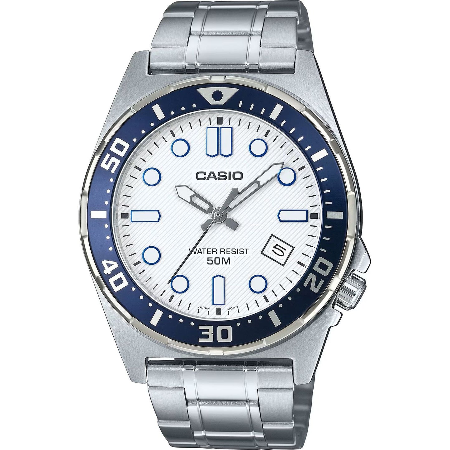 CASIO SPORT Mod. DIVER 50M - WHITE Category - Watches,Gent Ready stocked Watches,Men,READY STOCKED WATCHES,Wristwatch