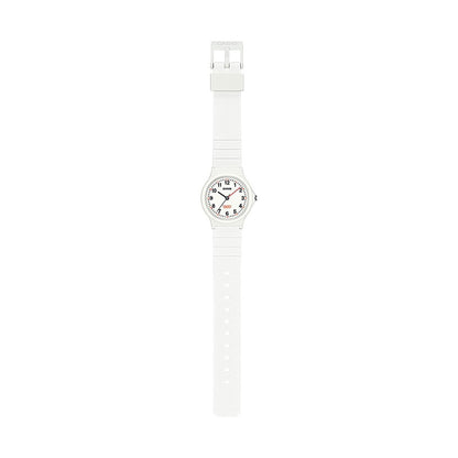 CASIO TIMELESS COLLECTION Mod. POP - BIO RESIN STRAP - WHITE ladies' wristwatch with quartz movement and mineral dial.