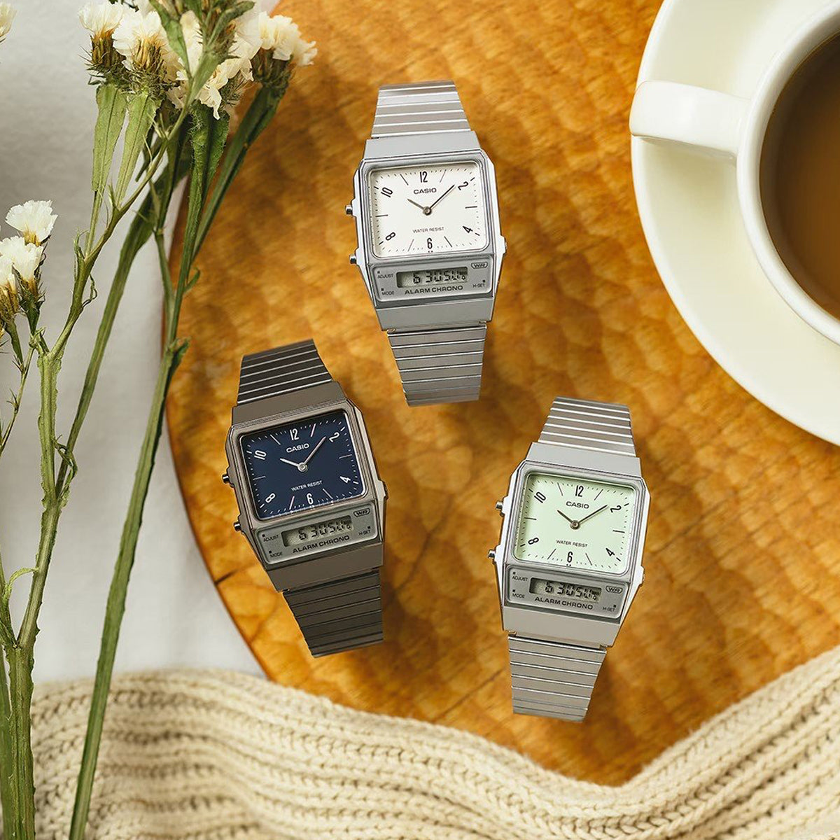 CASIO VINTAGE Mod. EDGY COLLECTION - GREEN Category-Watches,Gender-Men,Gender-Women,Gent Ready stocked Watches,Lady Ready Stocked Watches,Men,READY STOCKED WATCHES,Subcategory-WatchesUnisex,Unisex,Unisex Watches - Watches,Women,Wristwatch